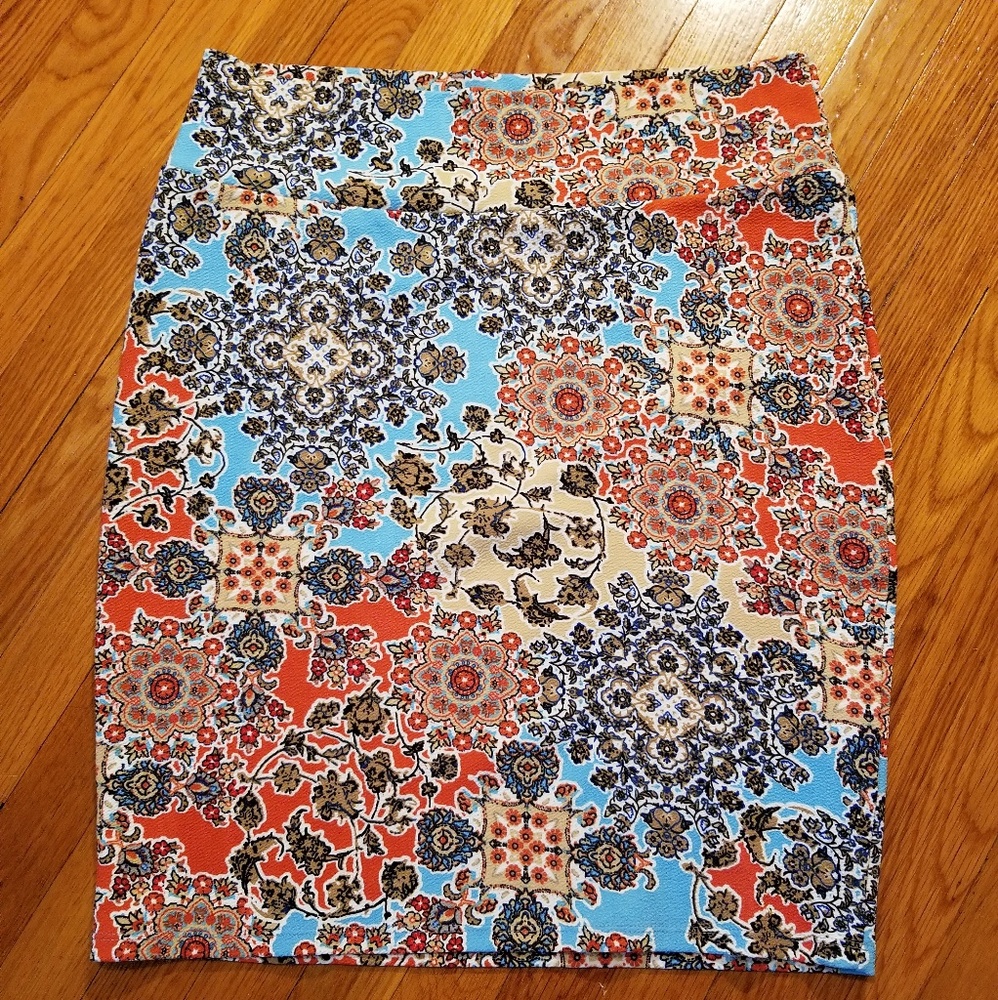 LLR Multicolor Cassie Pencil Skirt